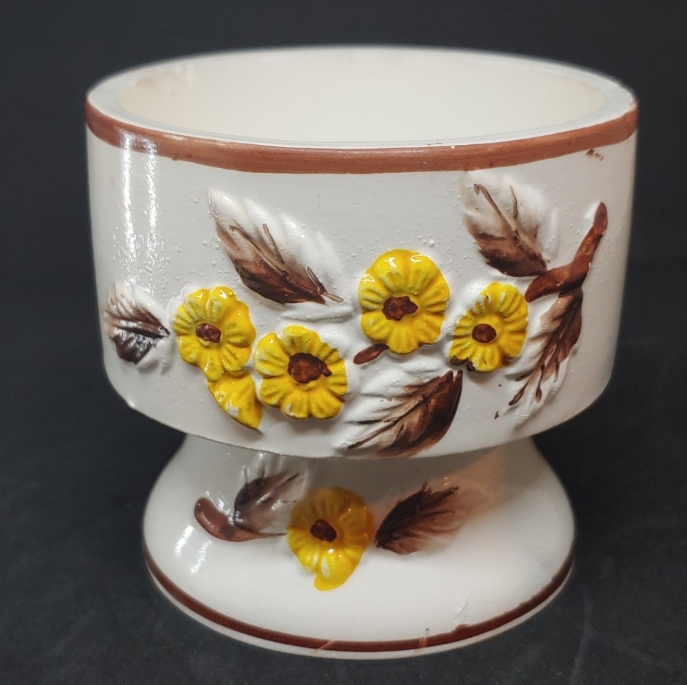 Vintage Acson Flower Sunflower Votive Candleholder